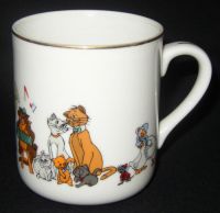 Disney ARISTOCATS Coffee Mug Made in Japan